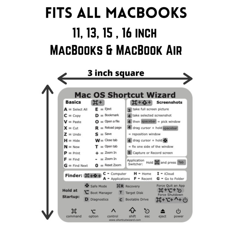 macbook cut shortcut